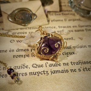 Amulette Protection Spirituelle ~ Améthyste