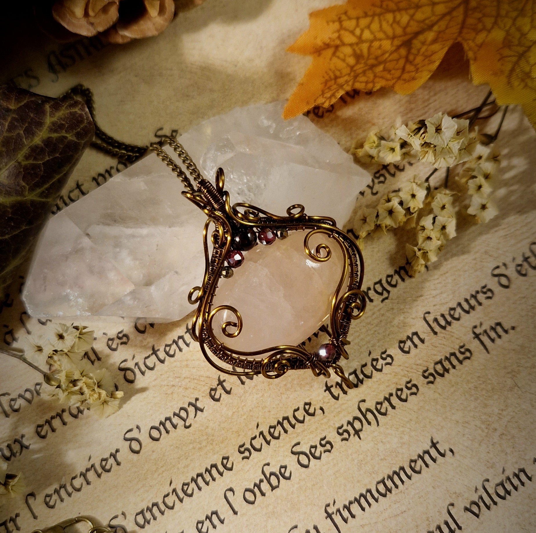 Talisman Apaisement émotionnel ~ Morganite