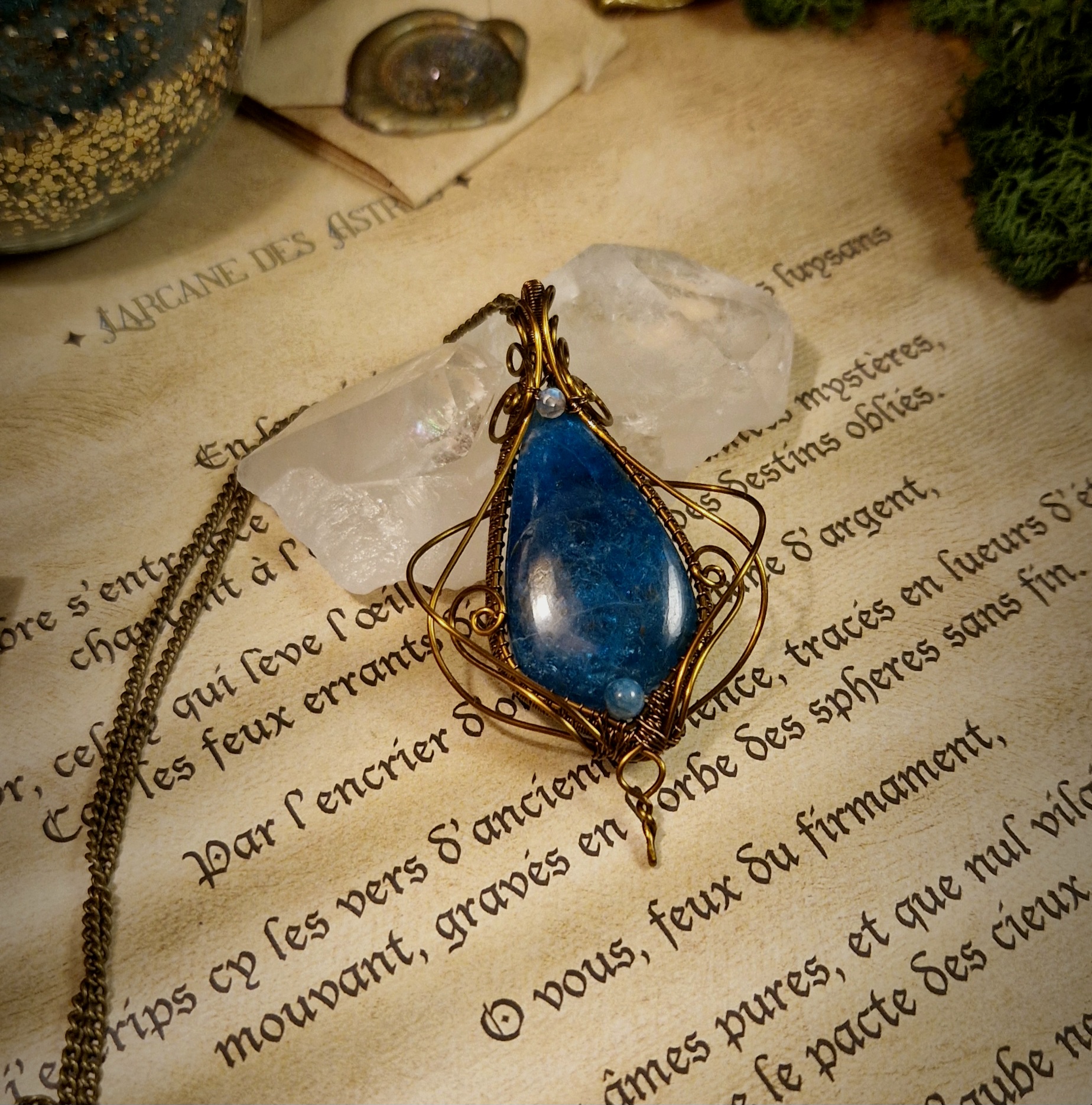 Talisman "Air" ~ Apatite
