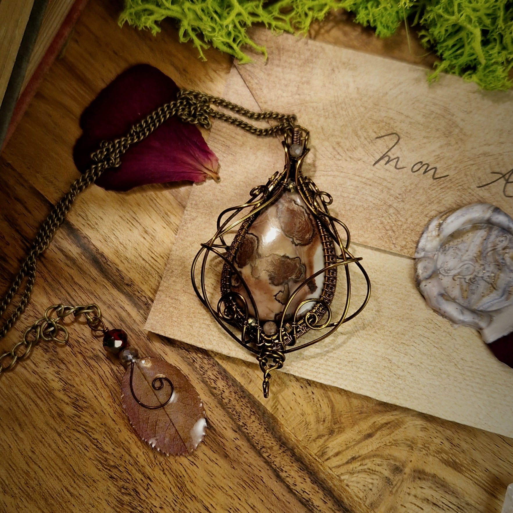 Talisman "Terra" ~ Jaspe léopard