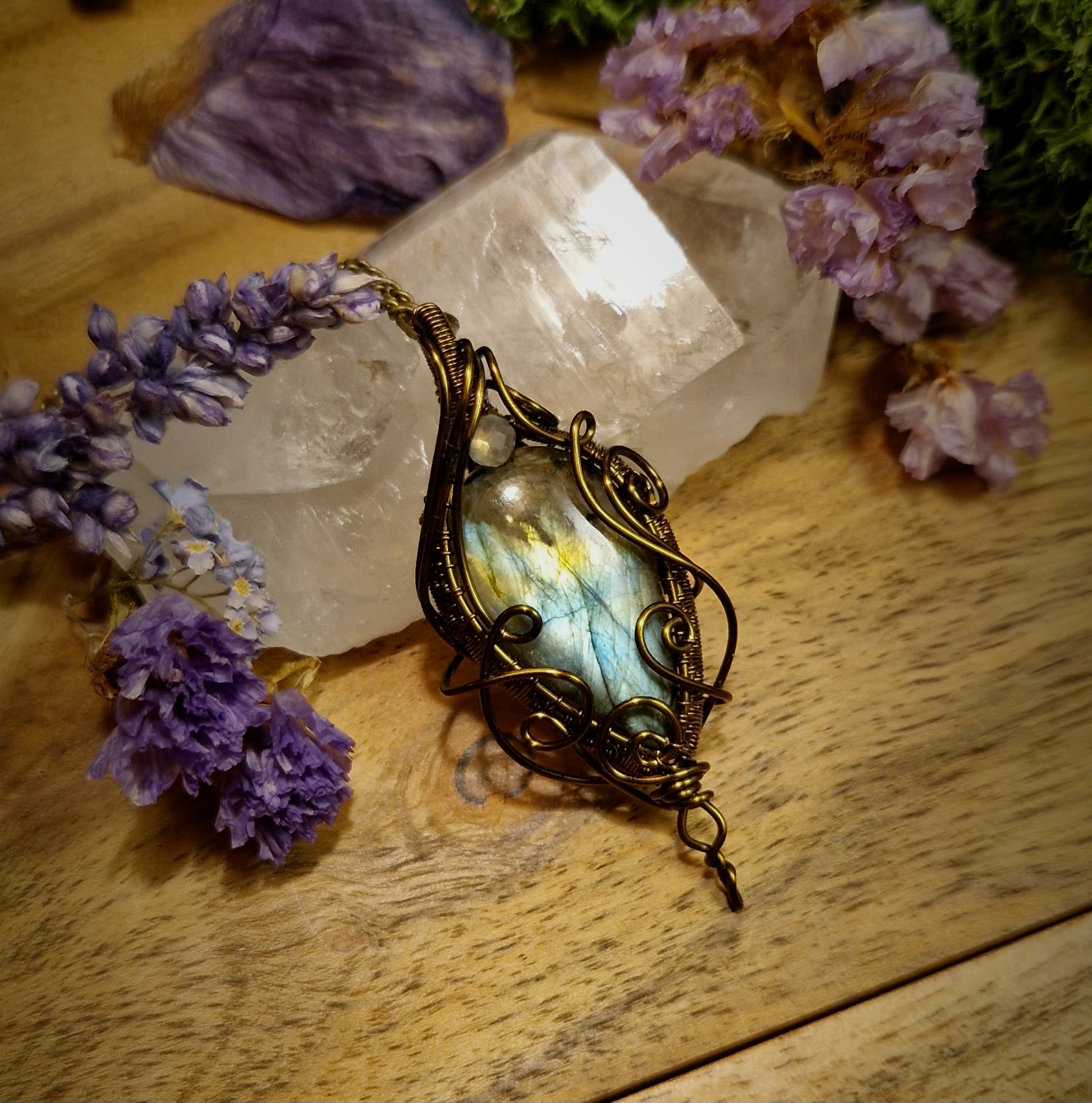 Trésor d'Amazone – Talisman Intuition Labradorite