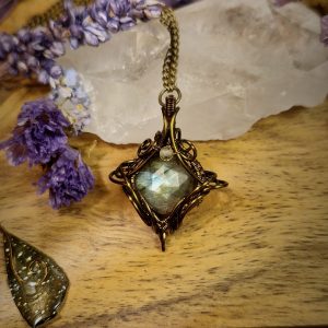 Joyau d'Elfe – Amulette protection Labradorite