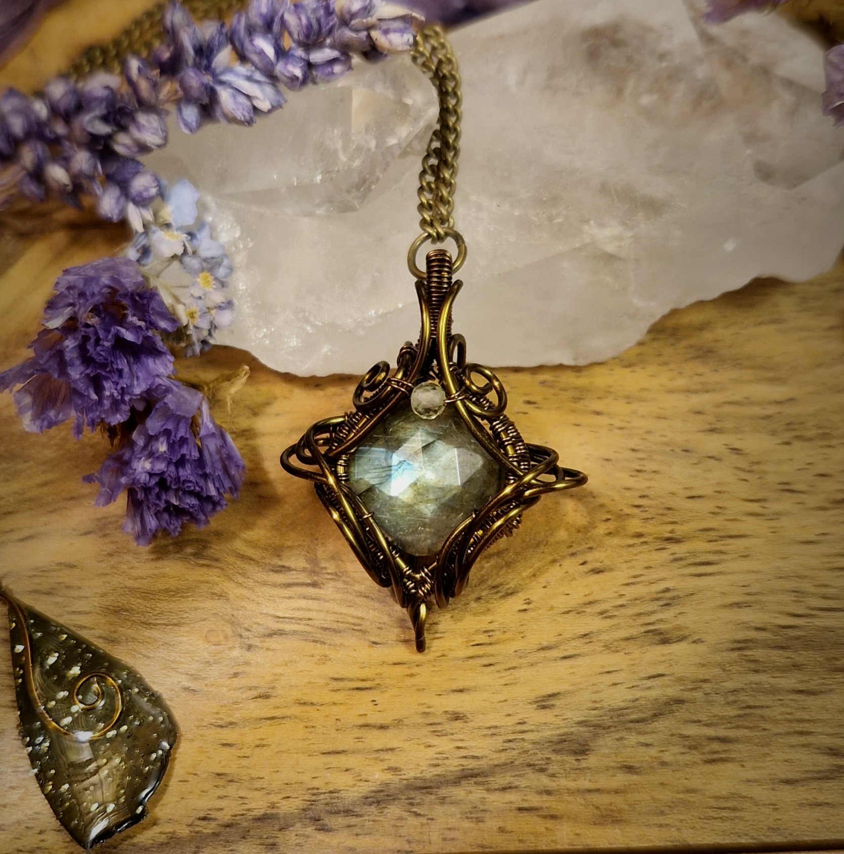 Amulette protection ~ Labradorite