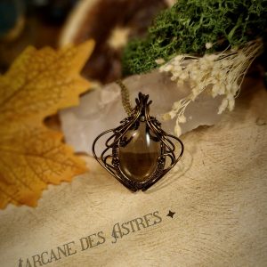 Trésor d'Amazone – Talisman Quartz fumé Force intérieure